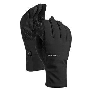 HEAD Men’s Waterproof Hybrid Gloves Thermal Touchscreen Black Size S New